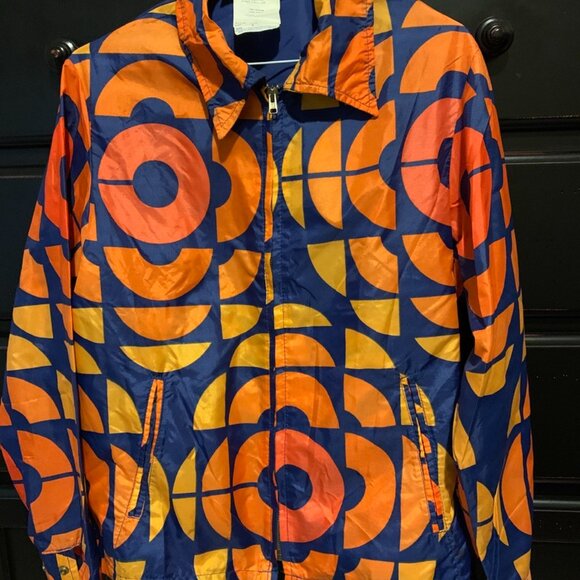 Beverini Other - VINTAGE 1970S CBC GEM LOGO JACKET PIZZA CREW NEWS REPORTER WINDBREAKER SIZE M
